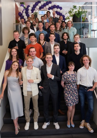 Eerste lichting masterstudenten Applied AI studeert af